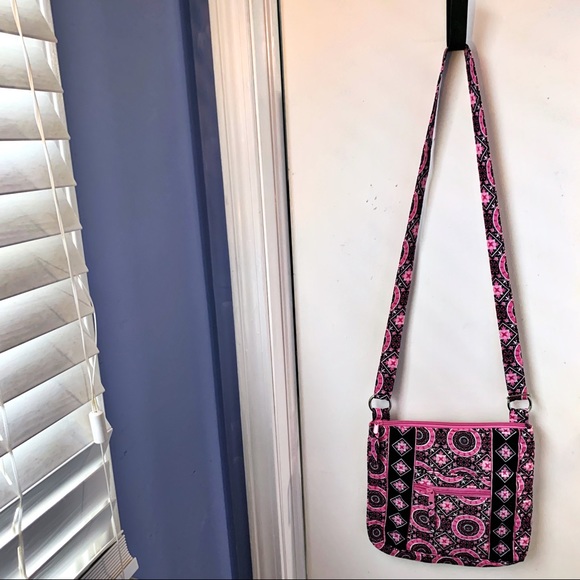 Unbranded Handbags - 5 FOR $ 25CROSSBODY HIPSTER 100% COTTON  IN PINK